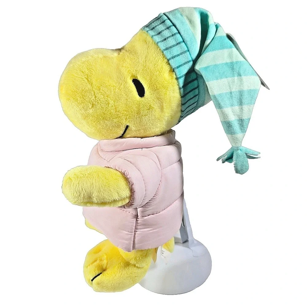 WOODSTOCK 11 in Pink Puffer‎ Jacket Peanuts 2024 Plush NWT Peanuts